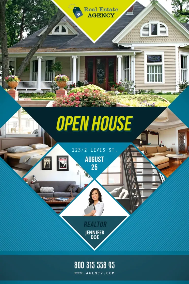 Free Open House Flyer Template