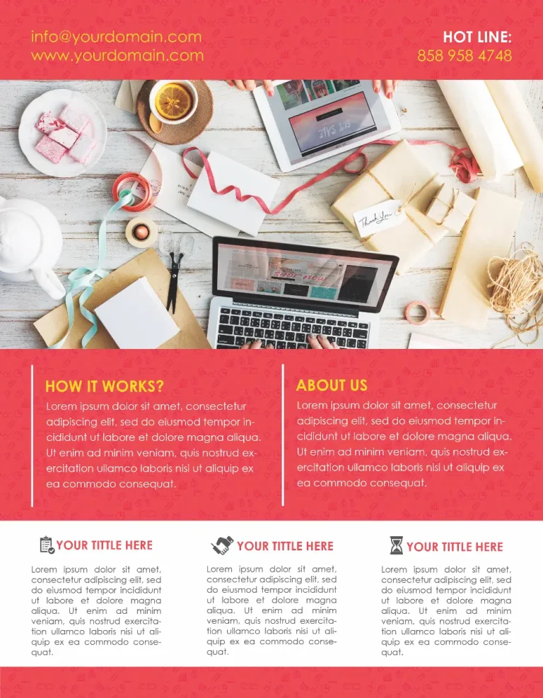 Creative Agency Free Poster Template