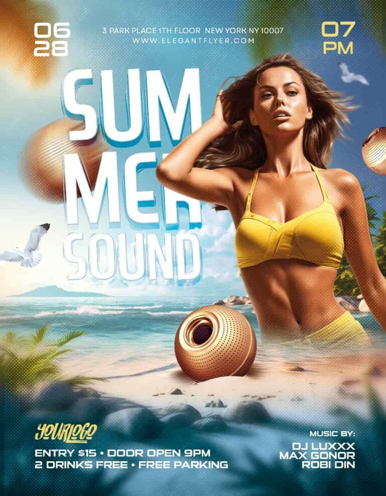 Perfect Summer Party Flyer Template