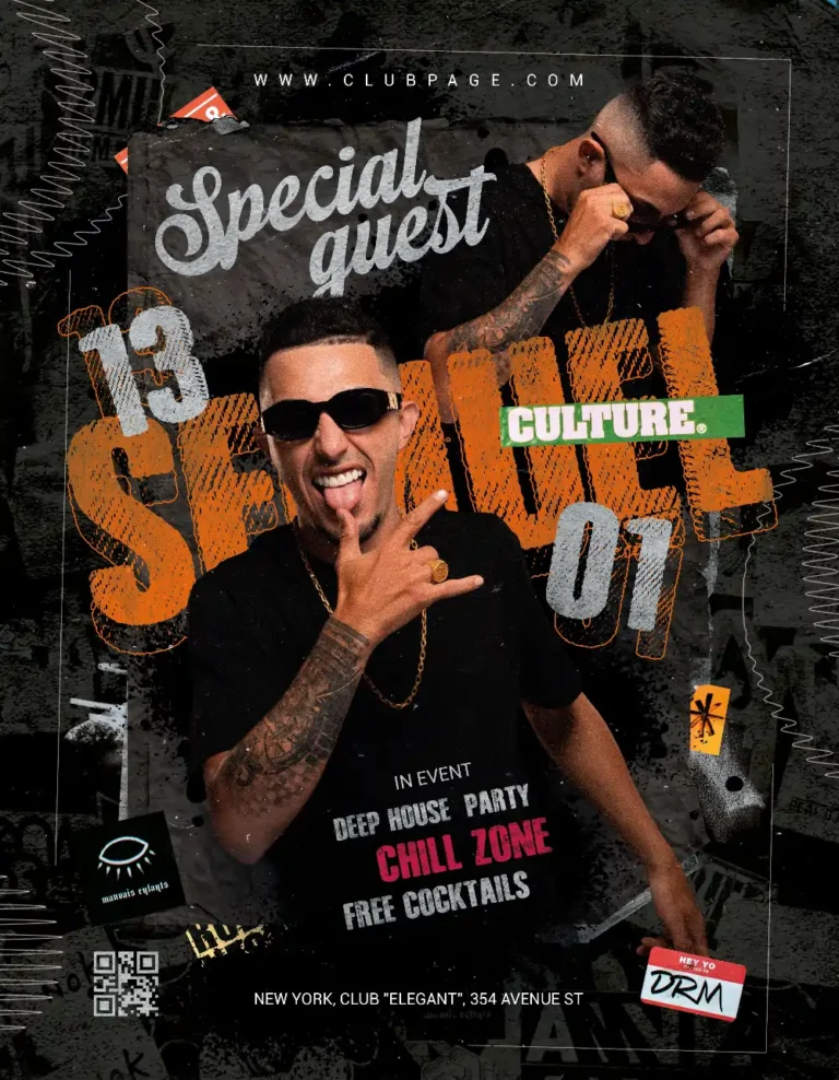 DJ Special Flyer Template