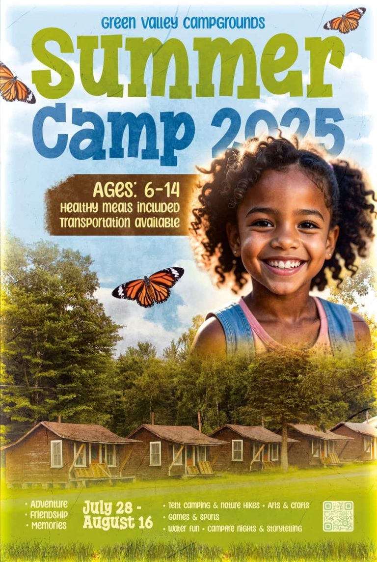 Summer Camp 2025 Poster Template